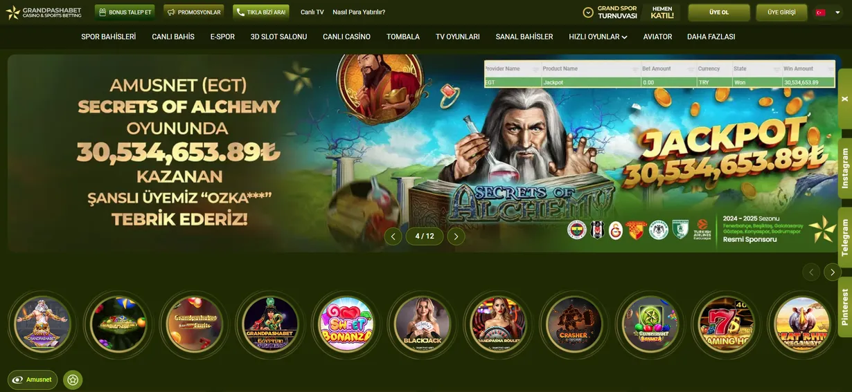 Grandpashabet Online Casino İncelemesi Grandpashabet Online Casino İncelemesi